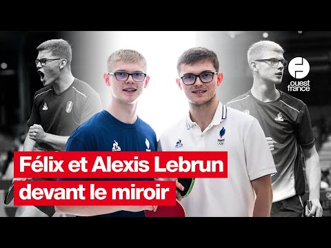 L'interview croisée de Félix et Alexis Lebrun, prodiges français du tennis de table