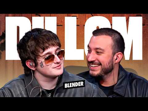 DILLOM: "HAY ALGO AHÍ ES EL PROGRAMA de NUESTRA GENERACIÓN" | BLENDER