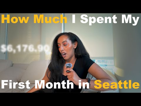 How Much I Spent My First Month in Seattle | New Grad Software Engineer at Amazon