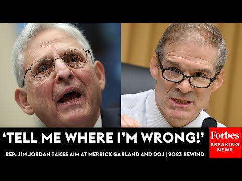 'That Goes Right To The White House!': Jim Jordan Takes Aim At Merrick Garland, DOJ | 2023 Rewind