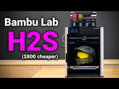 Bambu Lab H2S – The XL Printer Everyone Asked For
