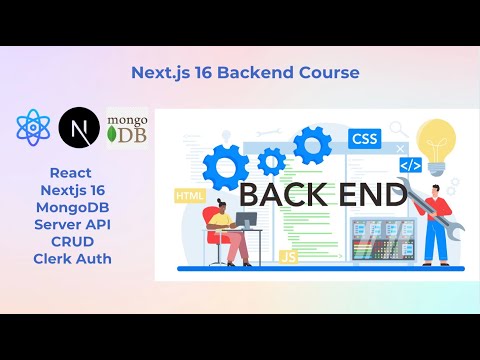 Build a Next.js 16 Backend with MongoDB  | Secure Auth with Clerk