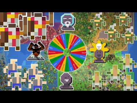 4 Kingdoms Wage War But Every 10 Years I Give Them A Random Trait! - WorldBox