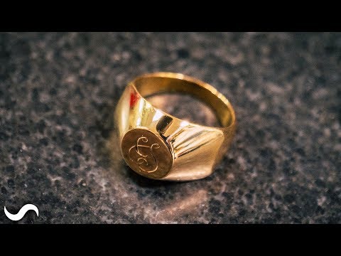 MAKING A SIGNET RING IN 18K GOLD!!!