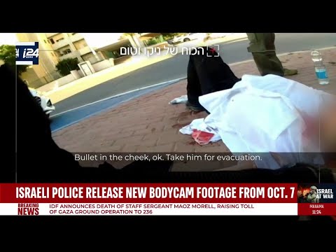 Israeli Police Release New Oct. 7 Bodycam Footage