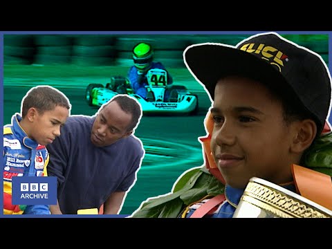 1997: Karting Star LEWIS HAMILTON Set for F1? | Black Britain | When They Were Young | BBC Archive