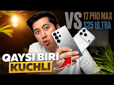 iPhone 17 Pro Max vs Samsung Galaxy S25 Ultra | QAYSI BIRI ZO'R