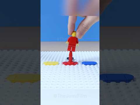 Dipping LEGO Minifigure in Paint