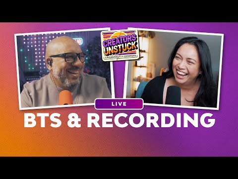 💜 Creators Unstuck: Recording a LIVE Episode w/ @marieloumandl