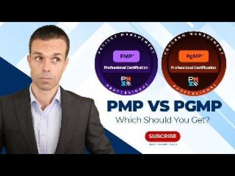 The PgMP versus the PMP - Program Management Salaries, Roles and more