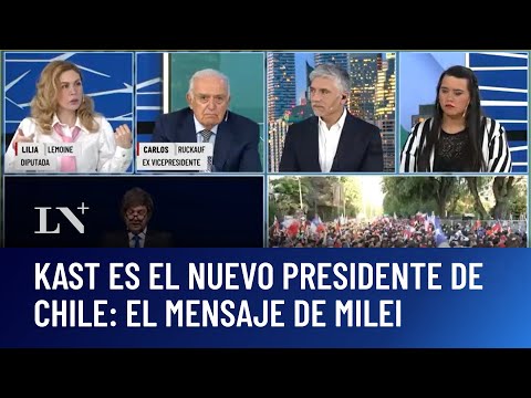 Kast es el nuevo presidente de Chile: el mensaje de Milei