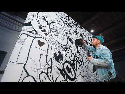 I Try EVERY PAINT MARKER on this Wall.