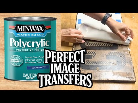 FORGET MOD PODGE! This Polycrylic Transfer Will BLOW YOUR MIND