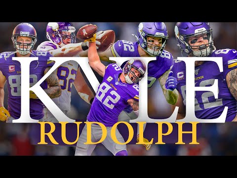 Kyle Rudolph's Big Hands and Big... Catches π Every *SPLASH* Play with the Vikings!