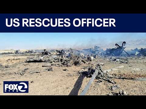 US rescues missing Air Force officer after jet downed by Iran | KTVU