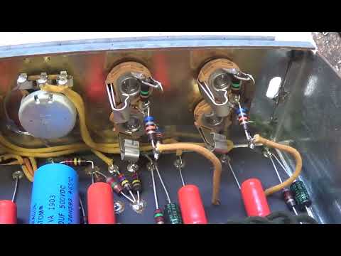 Victoria Clone of a Fender Tweed 5F4 Super Amp