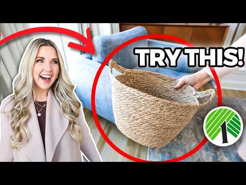 Don't sleep on Dollar Tree Organization...15 NEW Hacks To TRY NOW!