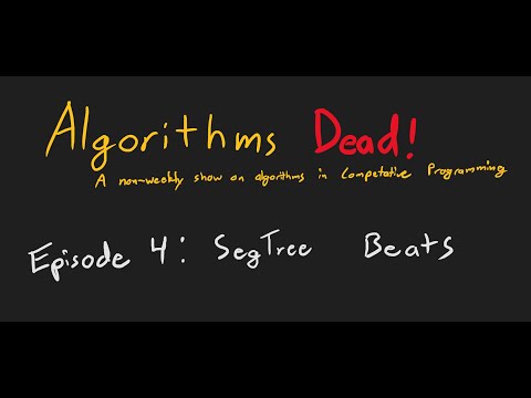 AlgorithmsThread 4: Segment Tree Beats