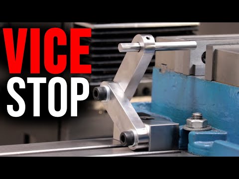 Making A Vice Stop For The Milling Machine Vice