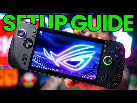 ASUS ROG ALLY X Complete Setup Guide