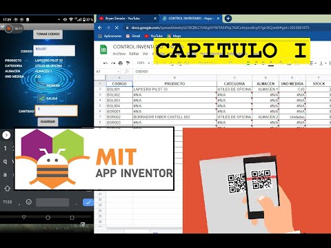 CREA TU APLICACION ANDROID PARA CONTROL DE INVENTARIO CON BASE DE DATOS EN EXCEL (1/3)