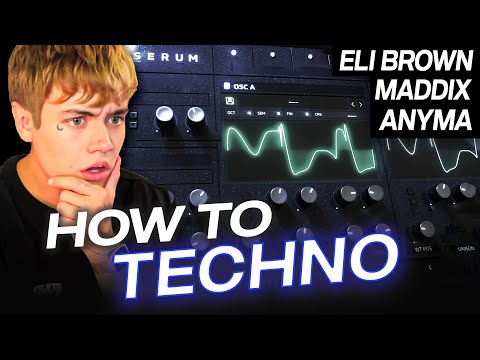 HOW TO TECHNO (Anyma, Eli Brown, Maddix)