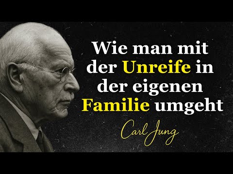 Wie man mit emotional unreifen Menschen und Verwandten umgeht – Carl Jung