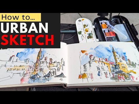 Urban Sketching Tips for Beginners - Overcome Common Challenges!