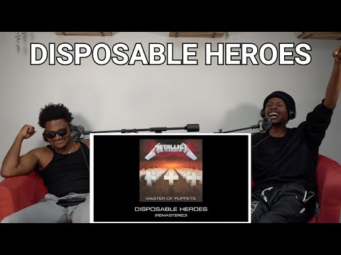 UNREAL | FIRST TIME HEARING Metallica - "Disposable Heroes" [REACTION]