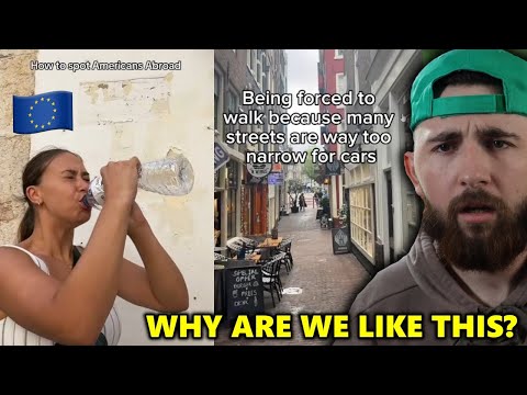 Stereotypical American Tourist in Europe... *I'm Embarrassed*