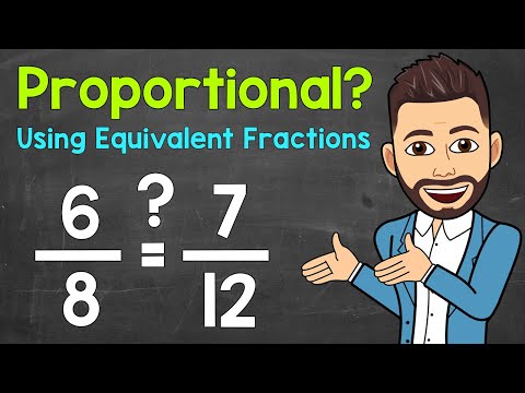 How to Determine if Two Ratios Form a Proportion Using Equivalent Fractions | Math with Mr. J