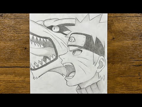 Draw Naruto and Kurama Like a Pro – Full Tutorial for Anime Fans