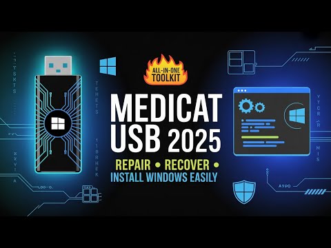 MediCat USB 2025 – The Ultimate All-in-One Bootable Tool  | Repair, Recover & Install Windows Easily