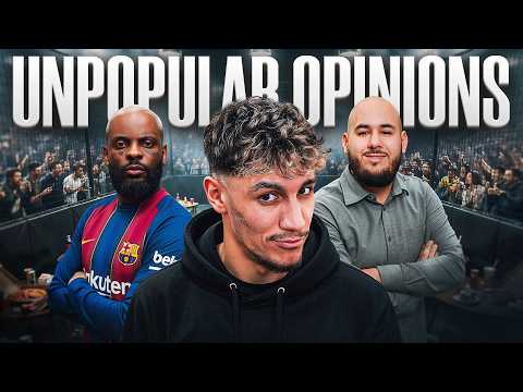 WE JUDGE YOUR WORST FOOTBALL OPINIONS IN REAL LIFE ⚽ (unpopular opinions IRL)
