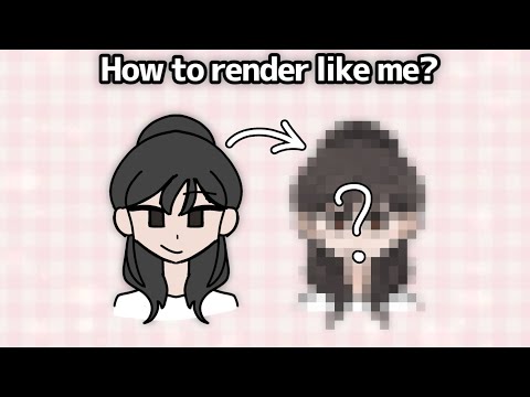 (OLD) How to render in my way in ibis paint x!