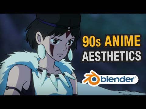 Mastering 90s Anime aesthetics in Blender with Grease Pencil
