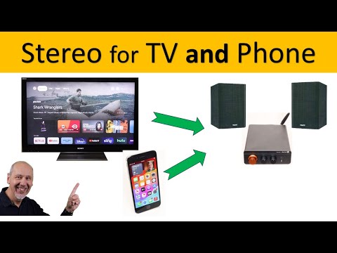 Great Stereo for Any TV and Any Phone.