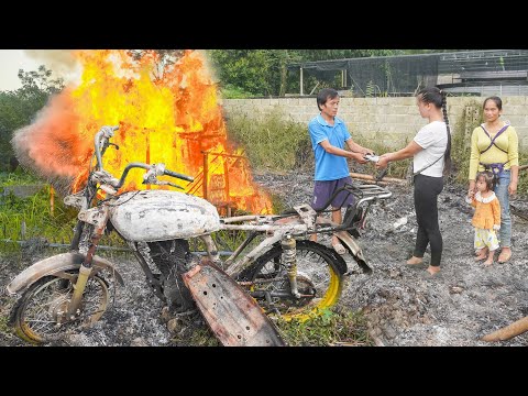 Girl Restores Legendary SUZUKI EB 125 Fron the Ashes | Full Restoration Process