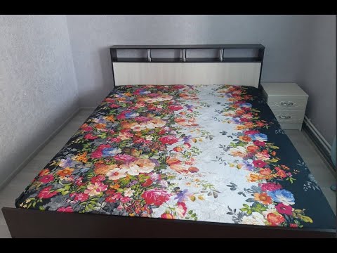 Простыня на резинке, очень легкий способ пошива