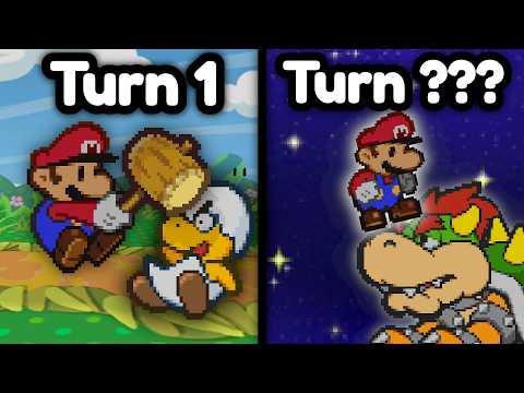 How Optimally can you beat Paper Mario 64?