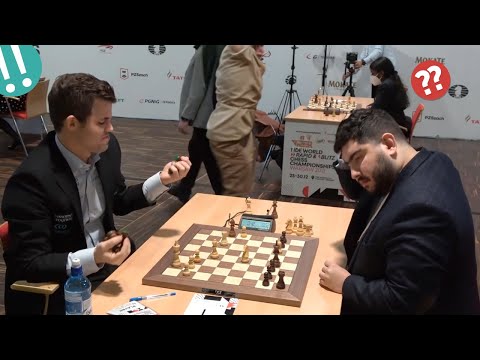 Magnus Carlsen vs Maghsoodloo | World Blitz 2021 🏆
