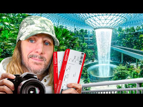 24h dans le meilleur aéroport du monde 🇸🇬