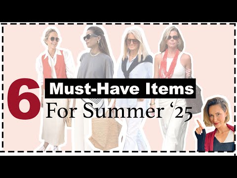 Summer Must-Have Items List if You Want to Look Stylish | You Only Need These 6 Items!