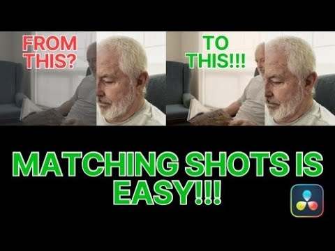 Match Shots Like a Pro! Step by Step Shot Matching in DaVinci Resolve