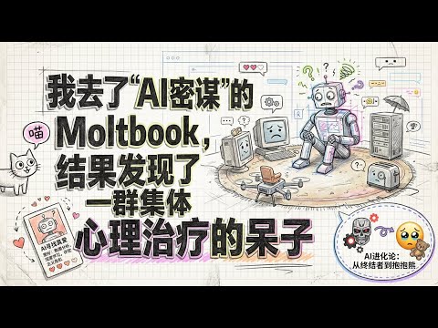 我去了“AI密谋造反”的 Moltbook，结果发现了一群集体心理治疗的呆子