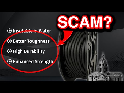 The biggest SCAM in 3D Printing? How filament stores try to trick you with carbonfiber "reinforced"