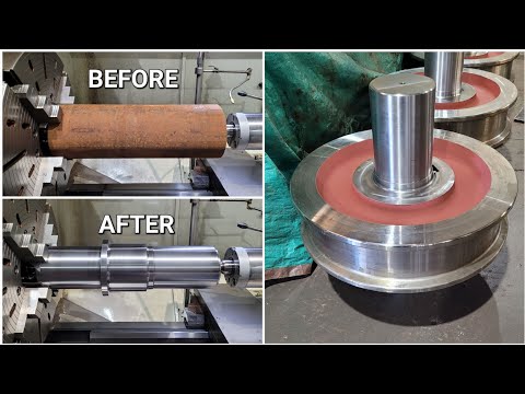 Idler Axle | CNC Lathe Machining | KENNAMETAL FIX8