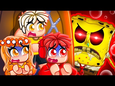 Survive Scary SPONGEBOB in Roblox…