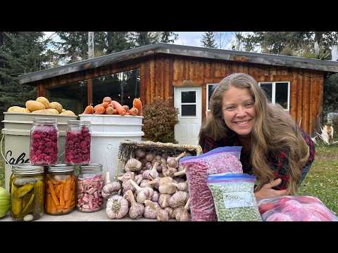 6 MONTHS in 30min - Self Sufficiency: Off-Grid Homestead