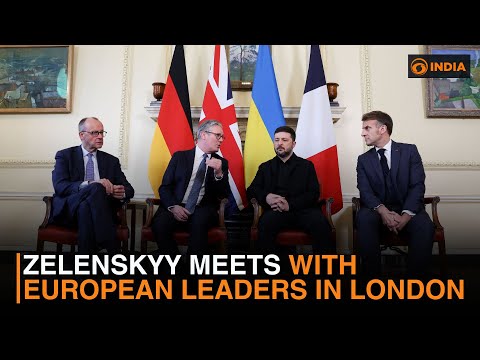 Zelenskyy meets with European leaders in London & more updates | DD India live | 6 PM IST